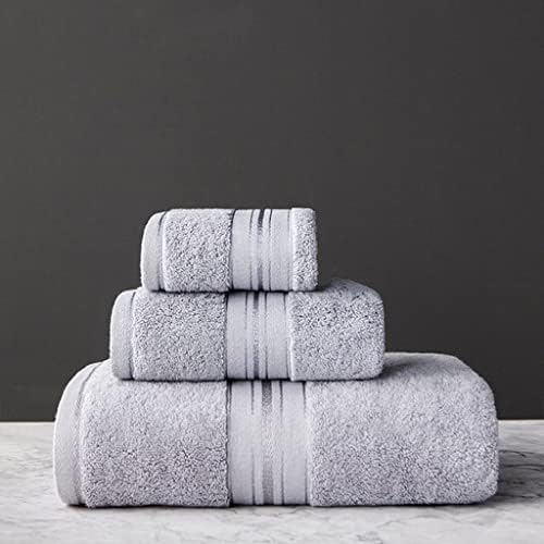 Toalha de banho Trexd Conjunto de algodão Super absorvente Face/grossa e grande e grande toalha de banho Hotel Hotel Sauna