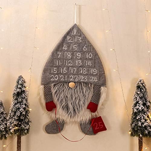 Calendário do advento Kesyoo Decor Swedish Gnome Santa