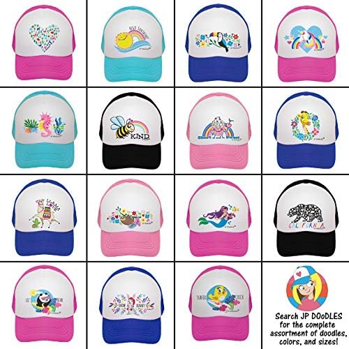 JP Doodles Beach Surf and Sand Kid Hat -Mermais Chapéus -Chapéus Infantis -Baby Chapéu de Crucker Sun- Snapback Chapé