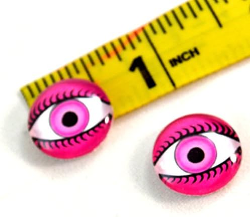 16mm de desenho animado de desenho animado de 16 mm Eyes Pop Art Cabochons para Fantasy Art Doll Taxidermy esculturas ou jóias