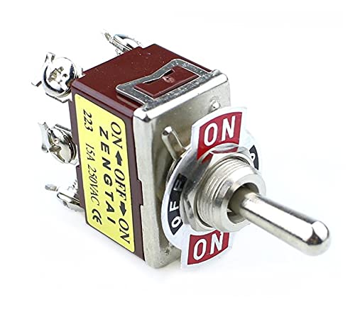 Kavju e-tan223 interruptor de retenção de auto-reinicialização instantânea em 3 bits 6pin 250vac 15a interruptor de