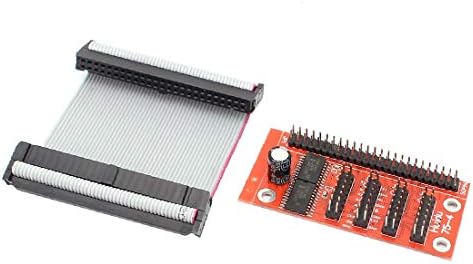 Exibição do LED X-Dree 50 pinos Converter placa Hub75 para tela de texto LED (Schede