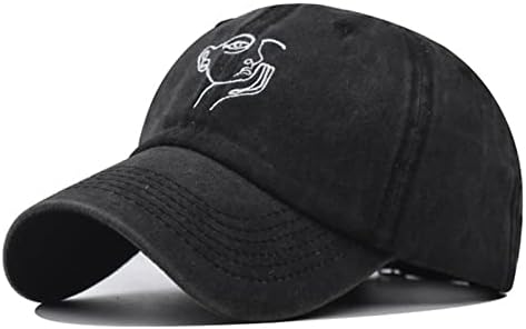 Chapéu de caminhoneiro vintage para homens mulheres angustiadas impressas beisebol viseira chapéu