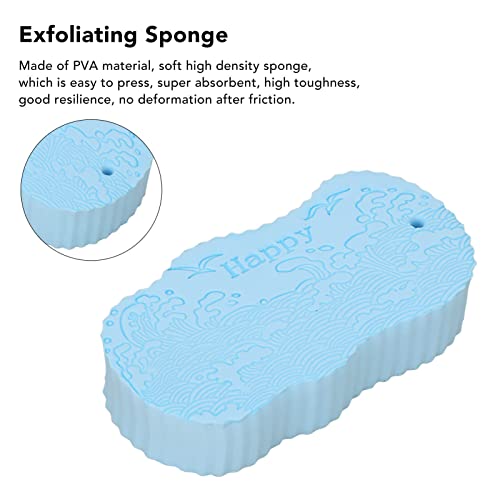 4 PCs esfoliando o banho esponja esfoliando o lavador corporal Ultra Soft 3d Body Body Sponge Sponge Removedor de