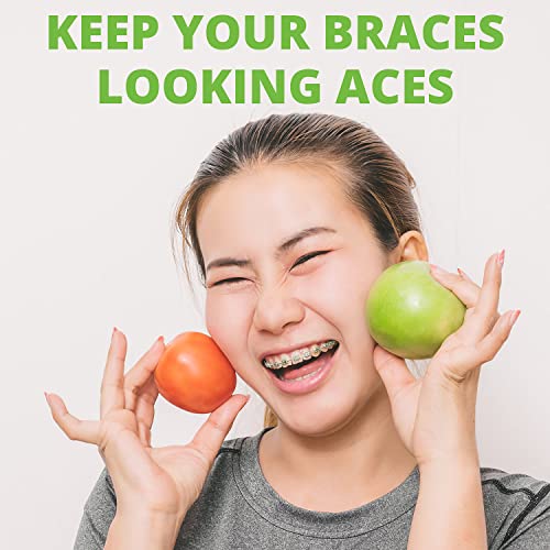 Plackers Orthopick Dental Floss Picks for Braces, 36 contagem