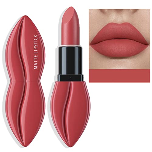 Batom de batom de 24 horas de batom de 24 horas de bacia hidrográfica longa e impermeável Velvet Lip Glird Girl e Lady Colored