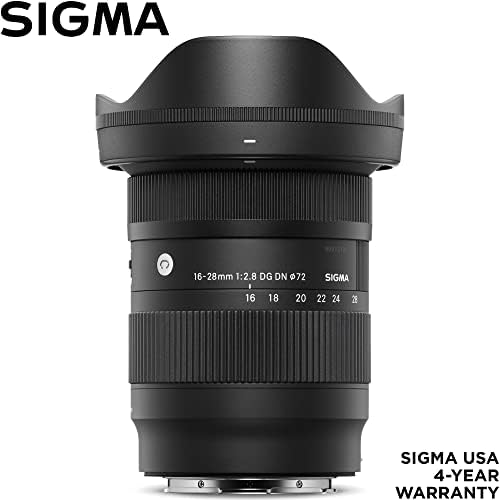 Sigma 16-28mm f/2.8 DG DN Lente contemporânea para montagem Sony E com Alta Photo Acessório Avançado e Pacote de Viagem