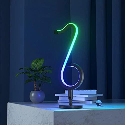 Wenlii Night Light RGB Symphony Table Lamp Control Remote Control Symphony Note