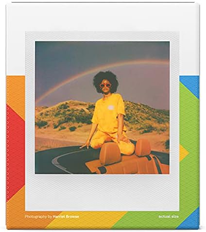 Polaroid Go Color Instant Film - Double Pack + Sky Blue Glitter Foto Album
