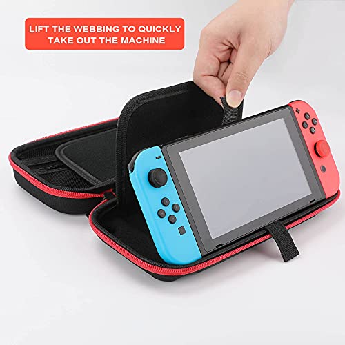 Estilo havaiano Tapa Tribal Storage Case para Switch Game Console e Acessórios, viajando bolsa de bolsa de estojo