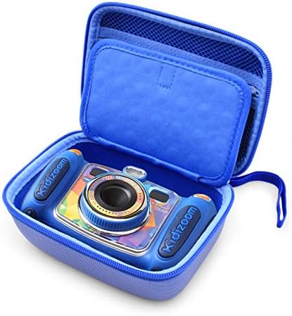 Case da câmera Blue Casematix compatível com a câmera Kidizoom Pix Plus, Dragon Touch Print Instant Print e acessórios de brinquedos da câmera - inclui apenas estojo