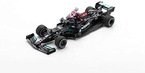 Vencedor da Fórmula 1 British GP 2021 Lewis Hamilton em 1:18 escala por Spark Models